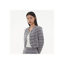 랩 SET 아우터 탈부착 카라 트위드 자켓 AP1WJ270