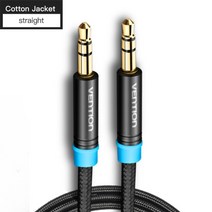 음향악세사리 Vention 0.5m 1m 2m 5m Aux 케이블 3.5mm 오디오, 5m, P350AC