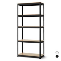 베란다수납장 아파트 다용도실정리 조립식수납장 80x40x180 5단, 상품선택:무볼트앵글80 5단 180 화이트