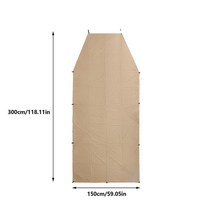 차박텐트 오토캠핑 야외 차박 자동차 사이드 천막 방수 자동 옥상 태양 보호대 캠핑 여행 옥스포드 천 텐트를 위한 양산, [01] 300x150cm