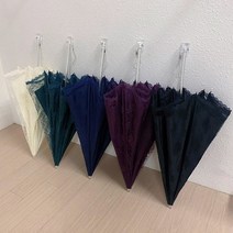 애슬릿 국내 생산 자외선 차단 레이스 미니 양산