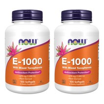 나우푸드 내추럴 E-1000 소프트젤 글루텐 프리, 100개입, 2개, 100정
