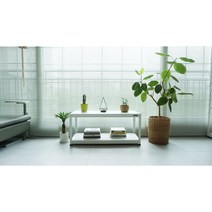 슈랙엣홈 조립식 무볼트 다용도 선반 [가로1200] 기본2단, 가로 1200 x 깊이 600, 화이트, 450