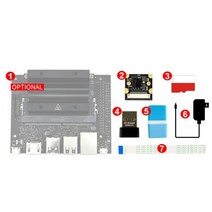 Jetson Nano 2GB 개발자 키트 Acce B 없음 8MP 카메라/TF 카드/USB WiFi 포함 AI Vision 응용 프로그램에 적합