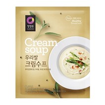 청정원 우리쌀 크림스프, 1개, 60g