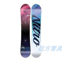 스노우보드데크 스노보드 스노우보드 세트 바인딩 스팟 23 새로운 니트로 스키 Nidro 만능 성인 베니어 남성과 여성 레인보우 옵티심 파크 플랫 플라워, 렉트라, 138cm