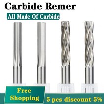 목공 절삭 트리머 리머 비트 텅스텐 스틸 리머 전체 텅스텐 강재 1mm-20mm 초경 리머 CNC 머시닝 센터 용, 07 4x25x50x4F