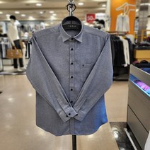 NC불광점 예작 **노아이롱 겨울 기모상품!!** 심플 파스텔톤 트윌 솔리드 이지케어 네이비 일반핏 기모 셔츠 YJ2WBR920NY