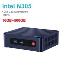 미니PC-Beelink-EQ12 EQ12 프로 인텔 12th N100 N05 미니 PC 윈도우즈 11 DDR5 8GB 500GB NVME SSD 지원 2, 01 미국, 03 N305 16G500G