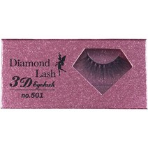 Diamond Lash 인조 속눈썹 3D EYELASH no.501 해외 셀럽 같은 볼륨, 1