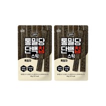 [다신샵] 통밀당 단백칩 흑임자스틱 2봉, 2개, 50g