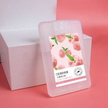 구강청결제 복숭아 호흡 청정제 오래 지속되는 얼룩 제거 휴대용 청소 구취 감소 건강한 남여 스프레이 구강 관리 15ml
