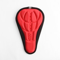 [스킨알엑스]메모리폼 쿠션 자전거 안장(레드)/안장커버 자전거, 단품