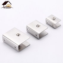 유리난간 강화유리난간 유리난간대 스텐 난간대 고정 Myhomera-조정 가능한 5-13mm 스테인레스 스틸 유리, 03 Large