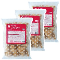 청정원 바사삭고추순살치킨 1kg 3봉지