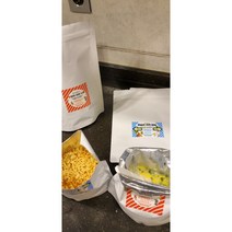 다용도봉투 뽀글이 뽀봉10개 환경호르몬걱정없는 캠핑다용도봉투 군대간식 군대소포필수, 200x230, 10장