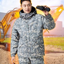 경신코리아 겨울 작업복 상하세트 정비복 밀리터리 방한복 KSK-682, KSK-682(상의), M [90], 1개