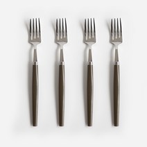 니코트 good grip 케익포크, 딥카키, 4개