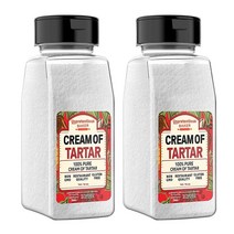 미국발송 Unpretentious Baker 주석산 타타르 산 머랭안정제 16oz(453g) 2개 100% Pure Cream of Tartar