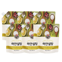 백설 하얀설탕, 400g, 6개