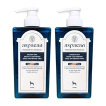 에스파이안 그린 스파 딥 클렌징 강아지샴푸 프로 피그블루티 750ml 2개