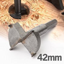 목공용 코너클램프 직각클램프 90도 만력기 바이스, 10-심플 실린더 보링비트 42mm