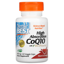 닥터스베스트 하이 앱솔션 CoQ10 400mg 베지 캡, 60정, 1통
