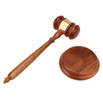 변호사 판사를위한 수제 나무 경매 망치 판매 장식을위한 Gavel Court Hammer Black, CHINA, walnut wood
