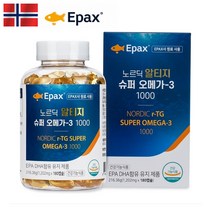 EPAX 노르딕 알티지 슈퍼 오메가-3 1000 180캡슐
