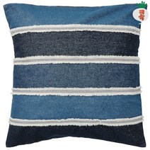 이케아 쿠션커버 메빈 블루 50x50cm 침구 거실 소파 의자 등받이 캠핑 펜션 휴게실 사무실