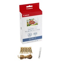 캐논 셀피 인화지 스티커용지 18p KC-18IF + 포토라인 + 미피펜 랜덤 발송, 2X3, 8세트