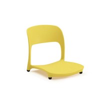 고정형 일식집 등받이 좌식의자 앉는의자 회전 이동식, 옐로우