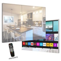 스마트 tv 70 75 80 85 90 95 100 인치 대형 벽걸이 중소기업 티비 soulaca 22 inch mirror smart remote, 없음