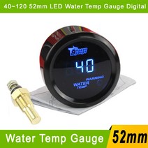데피게이지 볼트 부스트 게이지 드래곤 블랙 수온 2 quot52mm 디지털 게이지자동차 미터자동차 부품