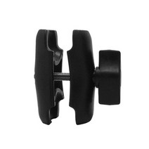 액션캠대여 초미니무선카메라 바디캠 65mm 또는 95mm 짧은 긴 더블 소켓 암 Gopro 카메라용 1 인치 볼베이스 용 자전거 오토바이 전화 홀더 램 마운트, [01] A-65mm