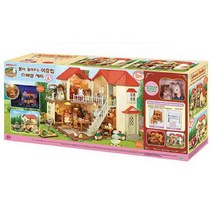 실바니안 2747 불이 들어오는 이층집 스페셜세트 5종