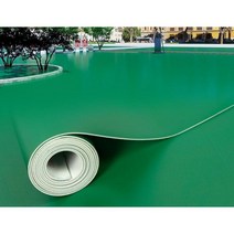 PVC 녹색 장판 공장 상업용 바닥 매트 방수 미끄럼 방지 작업장, 두께1.2mm밝은회색-환경친화적