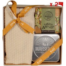 Tade 타데 마르세이유 솝 아몬드 박스 2팩