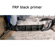 카본 파이버/FRP 리어 범퍼 립 폭스바겐 골프 7.5 스탠다드 및 GTI 2017 스포일러, 03 FRP black primer