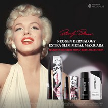 197752 2022 최신상 네오젠 엑스트라 슬림 메탈 맥시카라 마릴린먼로 모노레드 컬렉션 슬림패키지, 단일속성