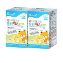 베이비락 튼튼 칼슘 PGA플러스 1 500mg*60정, 60정, 4개