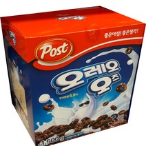 코스트코 오레오오즈씨리얼1500g(500g X 3입) Post 포스트 오레오오즈씨리얼, 500g, 3개입