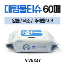 ⓖ 닥터큐 대형물티슈(30cmX20cm) 캡형 60매 GYI//SVP 물티슈 [21A20711962EA #], 단품