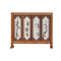 인테리어파티션 84종, 5.그림 방용 4칸(홍송)