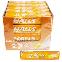 수입 호올스 허니레몬 20개 사탕 캔디 간식 군것질, 상세페이지 참조, 상세페이지 참조