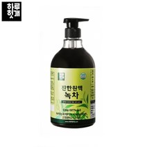 하루헛개 녹차 농축액 고농축 원액 HACCP 인증 냉온수 가능, 4개, 830g