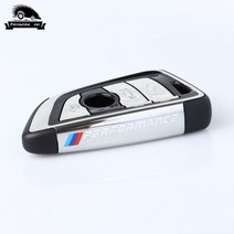 ABS 도금 자동차 키 케이스 커버 M 성능 BMW X1 X3 X5 X6 1 2 5 7 F15 F16 E53 E70 E39 F10 F30 G30 Fob Shell Protecor, 실버