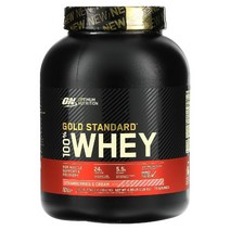 이지몰 Optimum Nutrition (옵티멈 뉴트리션) Gold Standard 100 Whey 딸기 및 크림 899g(1.98lbs) No.24679, 2263.42g