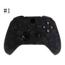 Xbx ne X S 컨트롤러 스컬 패턴 실리콘 게임 패드 커버 + 2 조이스틱 xbx, 한개옵션1, 01 green