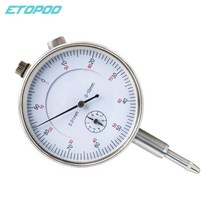 전자 다이얼 표시기 0-10MM/0.01MM 해상도 디지털 테스트 러그 기계식 게이지 0-10MM 마이크로 미터, 01 dial  0-10mm
